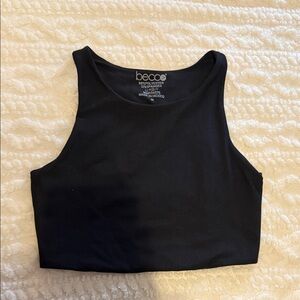 BECCA Women's Elegant Black Crop Top